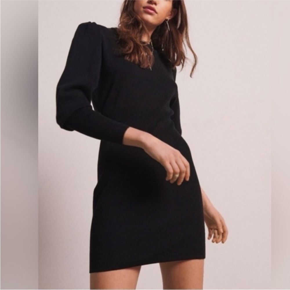 Ba&sh Salome Dress Black Large Size 3